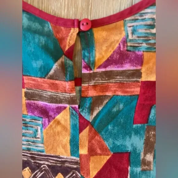 Christopher David Vintage Boho Skirt Set M - Picture 4 of 13